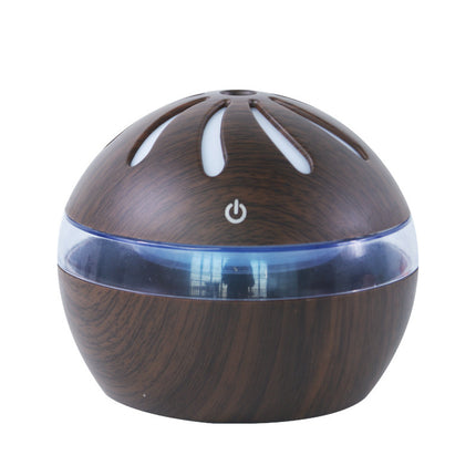 Large Capacity Aroma Diffuser & Humidifier – USB Powered (Coffee / Light Brown)