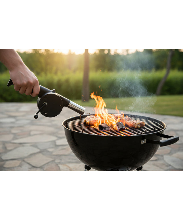 Household Outdoor Small Hand-cranked Blower