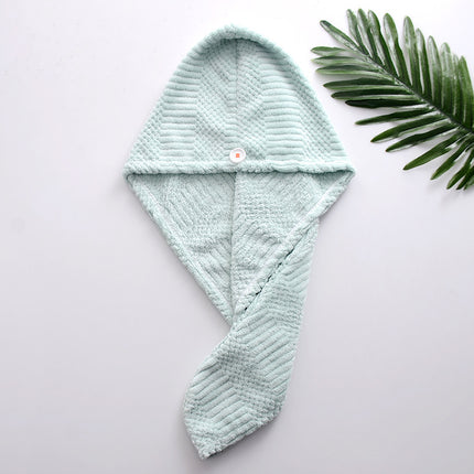 Quick-Dry Microfibre Hair Towel Cap – Absorbent Head Wrap | Ikeame