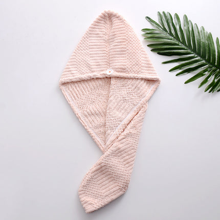Quick-Dry Microfibre Hair Towel Cap – Absorbent Head Wrap | Ikeame