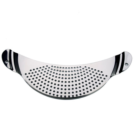 Stainless Steel Slot-On Colander 🍝 – Fits Pots, Pans & Bowls