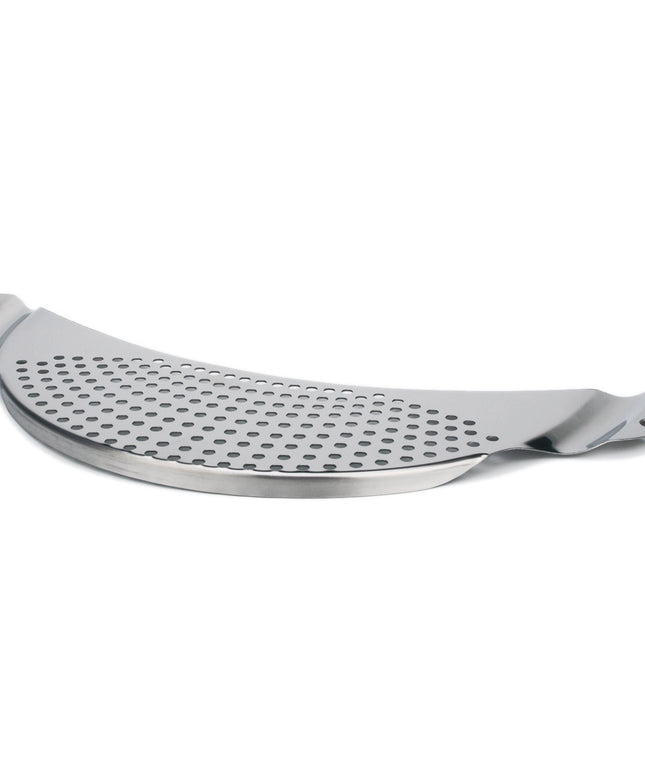 Stainless Steel Slot-On Colander 🍝 – Fits Pots, Pans & Bowls