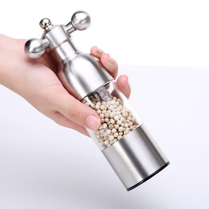 Tap Head Pepper Grinder | One Hand Salt & Spice Mill