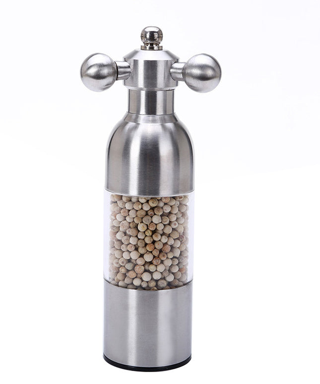Tap Head Pepper Grinder | One Hand Salt & Spice Mill