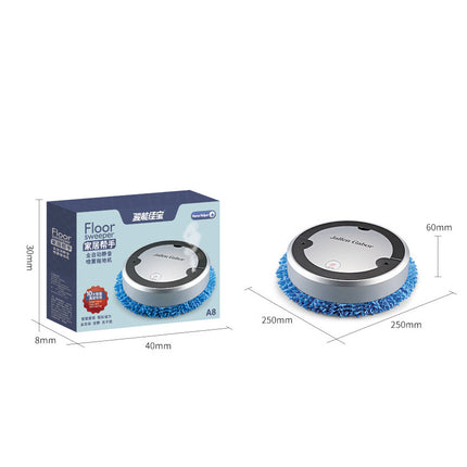 Intelligent Automatic Sweeping Robot – Spray, UV Sterilisation & Wet/Dry Cleaning Vacuum