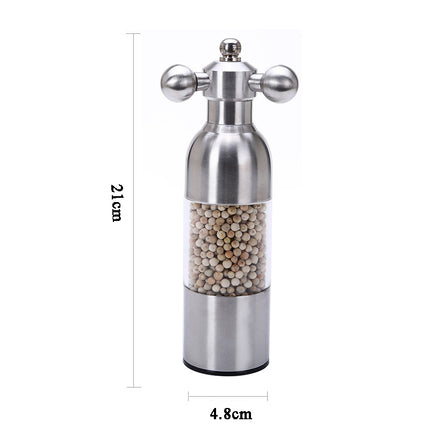 Tap Head Pepper Grinder | One Hand Salt & Spice Mill