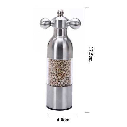 Tap Head Pepper Grinder | One Hand Salt & Spice Mill