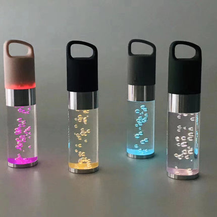 Bluetooth Speaker Portable Carry Cartoon Creative Colorful Crystal Light Bluetooth 5.0 Speaker