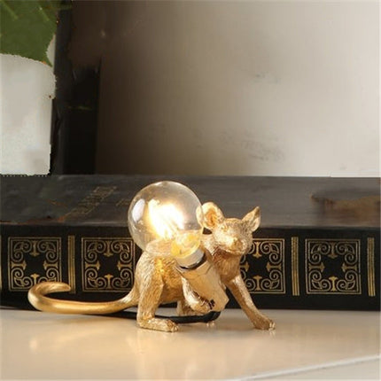 Nordic creative resin mini animal mouse light – Trendy & Practical for Daily Living