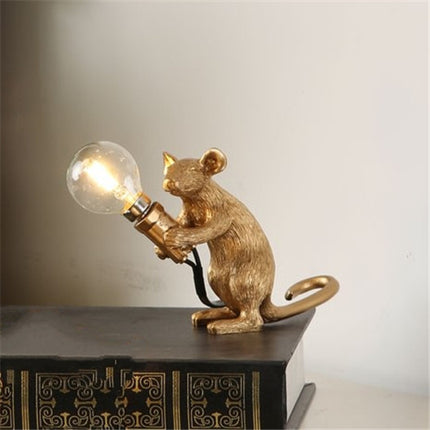Nordic creative resin mini animal mouse light – Trendy & Practical for Daily Living