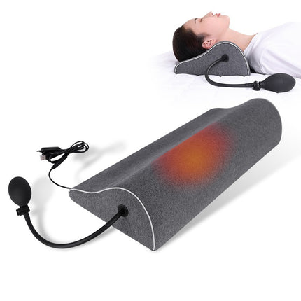 Memory Foam Cervical Spine Pillow with USB Heated Compress
