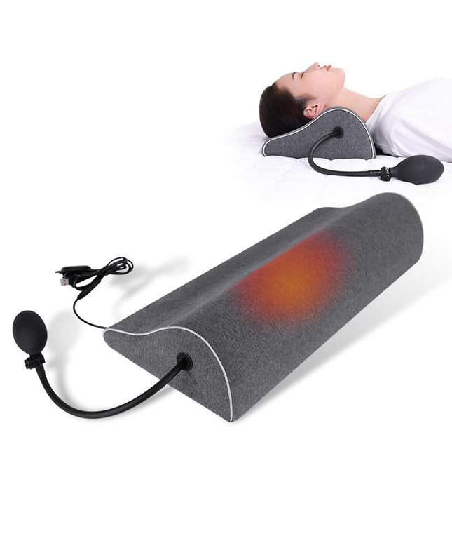 Memory Foam Cervical Spine Pillow with USB Heated Compress
