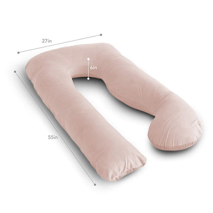 Multifunctional Lumbar Support and Breastfeeding Pillow – Side Sleeping, Washable Cover