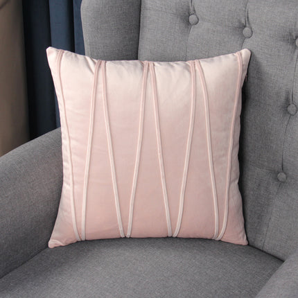 Velvet Cushion Covers – Solid Colours in Orange, Pink, Green & Beige