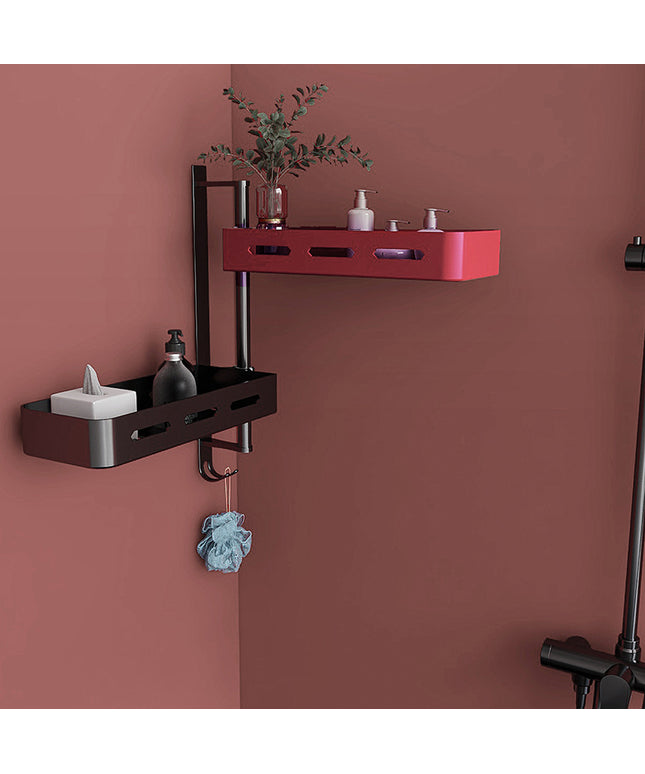 Toilet Shelf Bathroom Cosmetic Vanity Free Punch Vanity Sink Light Luxury Toilet Storage Rack