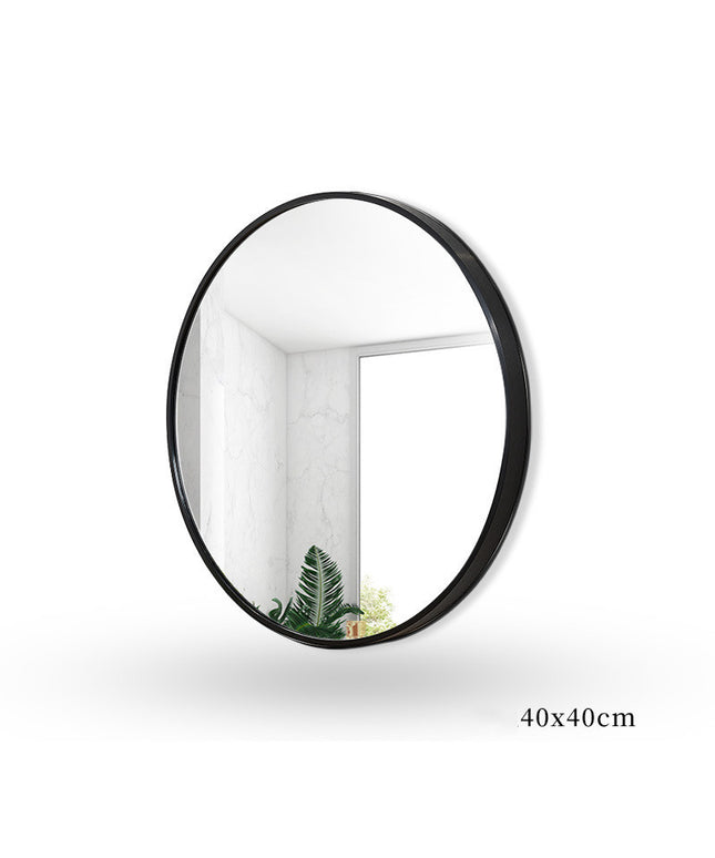 Elegant Black Aluminium Alloy Vanity Mirror 🪞✨