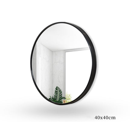 Elegant Black Aluminium Alloy Vanity Mirror 🪞✨
