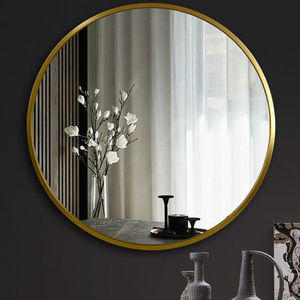 Elegant Black Aluminium Alloy Vanity Mirror 🪞✨