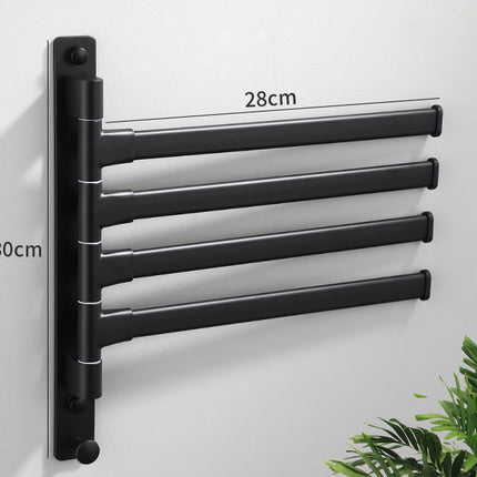 Towel Rack Without Perforation In The Bathroom
