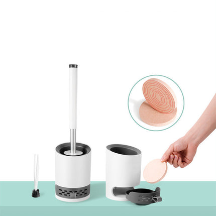 Diatomaceous Toilet Brush Set — Fast-Dry, Odour-Reducing Design