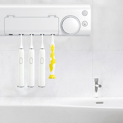 UV Toothbrush Steriliser – Wall-Mounted USB Rechargeable Toothbrush Cleaner