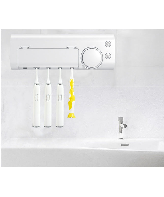 UV Toothbrush Steriliser – Wall-Mounted USB Rechargeable Toothbrush Cleaner