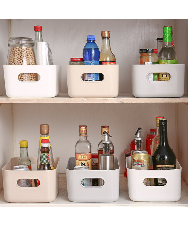 Kitchen & Bathroom Storage Basket | Plastic Organiser – Ikeame