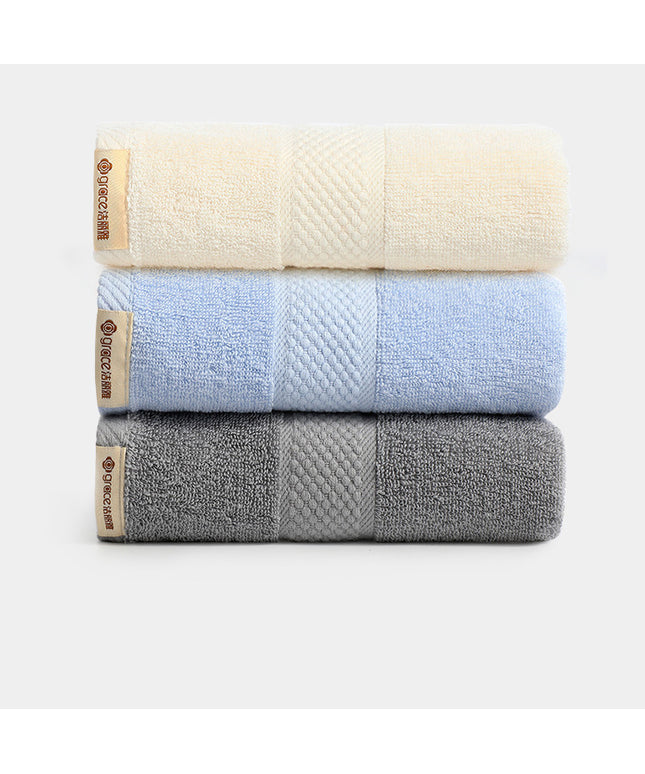 Cotton Towel Set (3-Pack) – Soft Absorbent Bathroom Towels | Ikeame