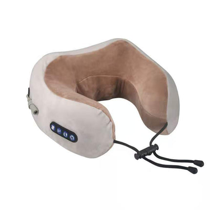 U-Shaped Electric Massage Pillow – Neck & Shoulder Relaxation | Ikeame