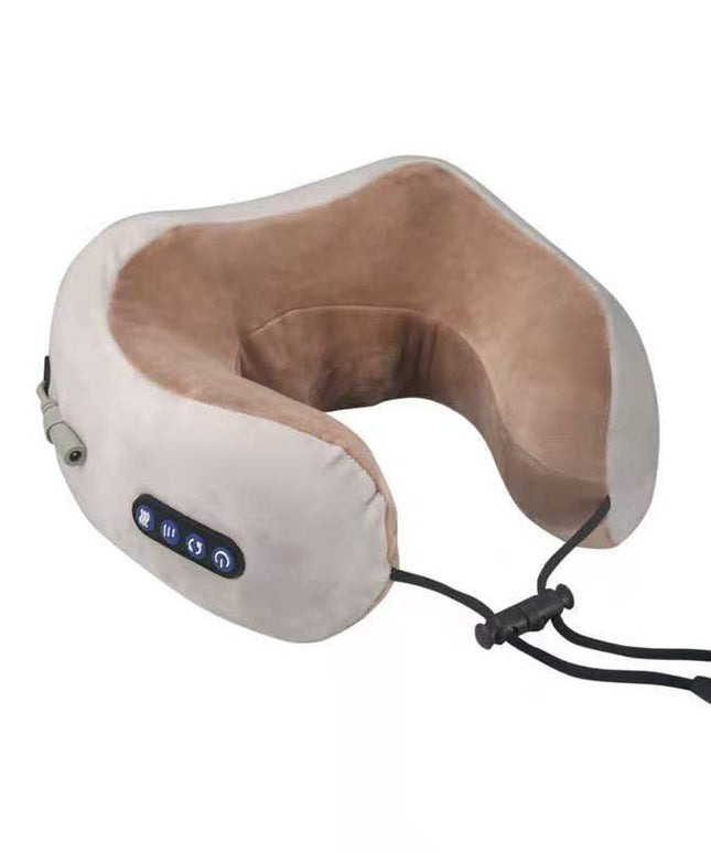 U-Shaped Electric Massage Pillow – Neck & Shoulder Relaxation | Ikeame