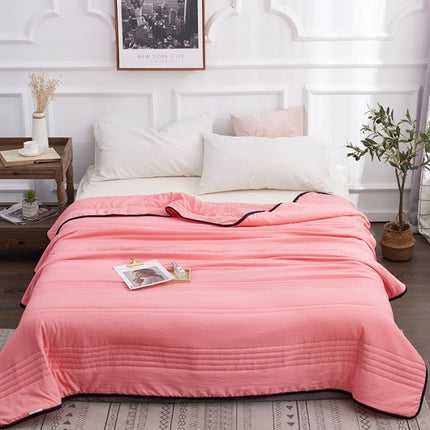 Gift summer cool quilt summer washed cotton thin quilt machine washable air conditioner quilt – Trendy & Practical for Daily Living