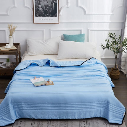 Gift summer cool quilt summer washed cotton thin quilt machine washable air conditioner quilt – Trendy & Practical for Daily Living