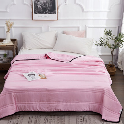 Gift summer cool quilt summer washed cotton thin quilt machine washable air conditioner quilt – Trendy & Practical for Daily Living