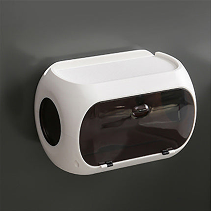 Waterproof Wall-Mounted Tissue Box Holder 🖤✨
