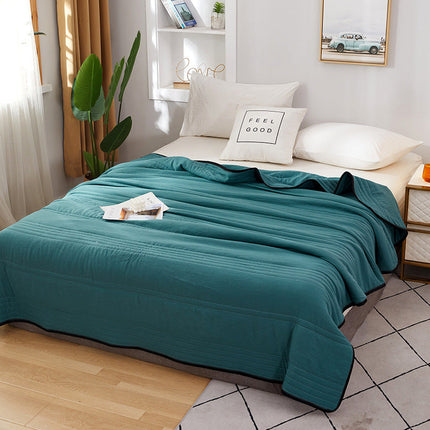 Washed cotton quilted air-conditioning quilt and summer cool quilt blanket – Trendy & Practical for Daily Living