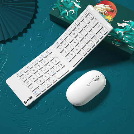 ⌨️ Folding Bluetooth Keyboard & Mouse Set – Work Anywhere, Effortlessly