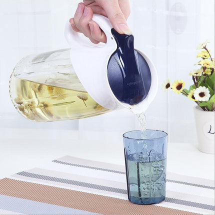 1.2L Glass Jug 🥤 – Flip Lid in Green, Red or Blue
