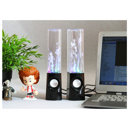 Dancing Water LED Speaker | Music Fountain RGB Desktop Speaker
