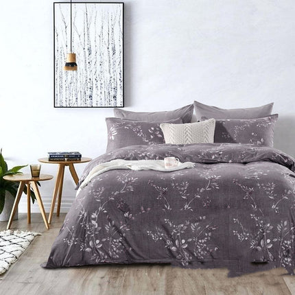 Luxury Floral Duvet Cover Set – Black or Blue, 3 Pieces