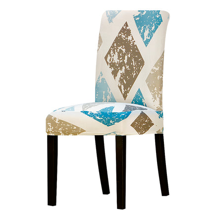 Stretch Dining Chair Covers | Elastic Printed Chair Slipcovers