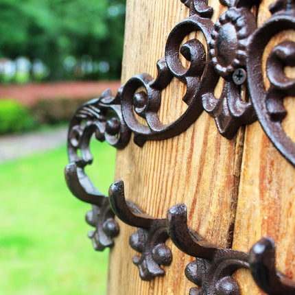 European Retro Nostalgic Wrought Iron Garden Hook
