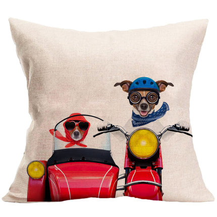 Funny Jack Russell Cushion Covers | Dog Meme Pillowcases Set
