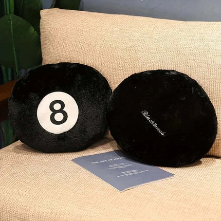 Magic Eight Ball Plush Cushion – Fun & Soft Home Décor