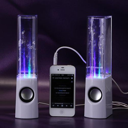 Dancing Water LED Speaker | Music Fountain RGB Desktop Speaker