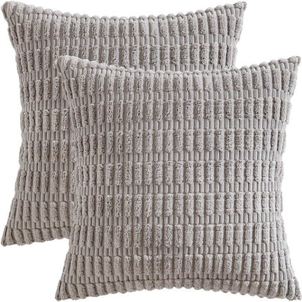 Colourful Wheat-Ear Corduroy Cushions – Soft & Stylish 45x45 cm