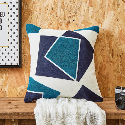 Geometric Embroidered Cushion Covers - 29 Designs | Modern Nordic Pillowcases