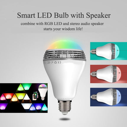 Creative Bluetooth Speaker Bulb – Smart RGB E27 LED Light | Ikeame