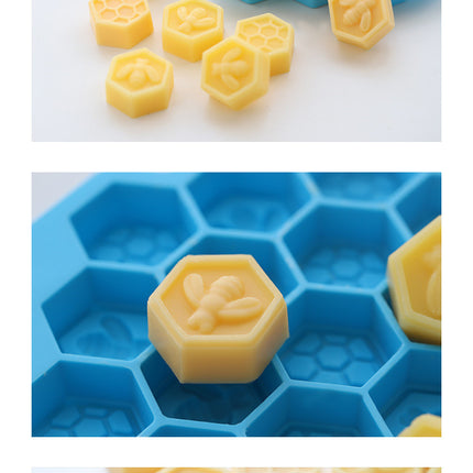 Honey Bee & Honeycomb Baking Mould 🐝 – Food Grade Silicone