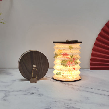 Collapsible Portable Desk Lantern – Artistic Rechargeable Lamp (10 Designs) | Ikeame
