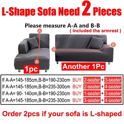 Stretch Sofa Cover Elastic Slipcover | Modern Sofa Protector